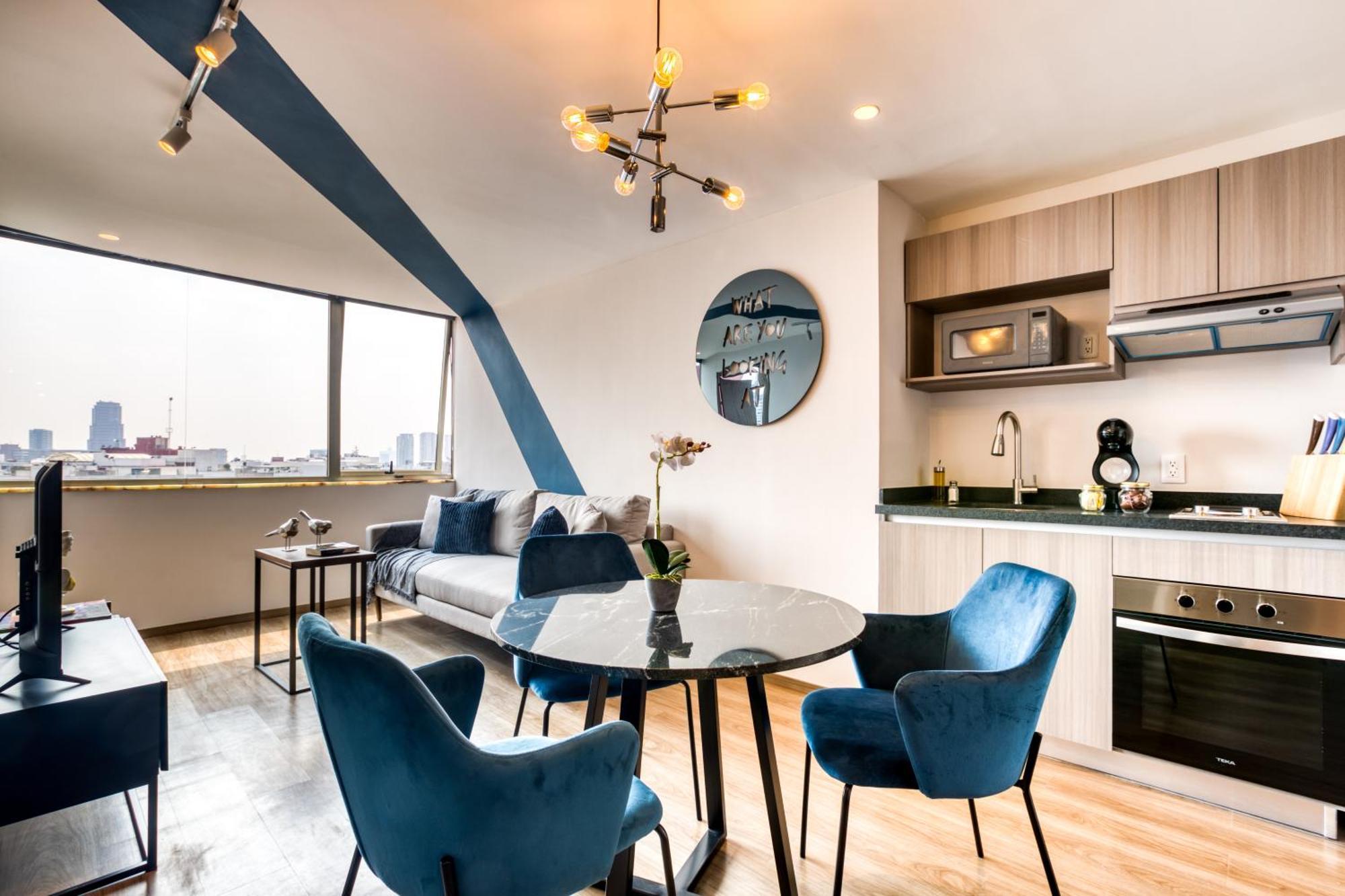 Uliv Apartments Polanco Mexico City Rum bild